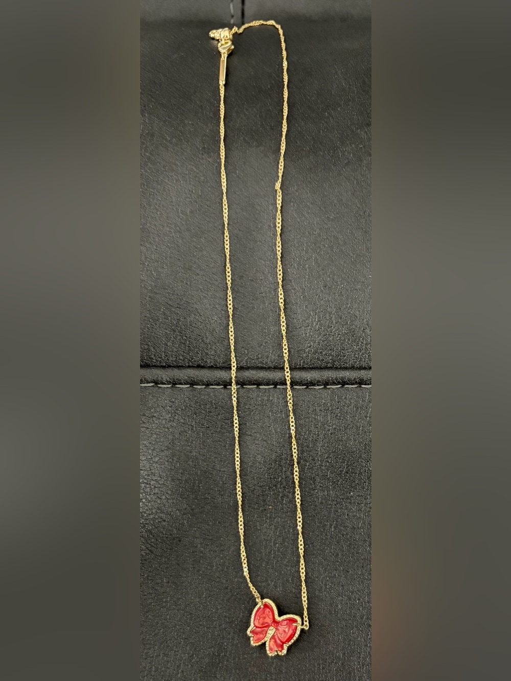 Kendra Scott Gold Chain Bow Necklace